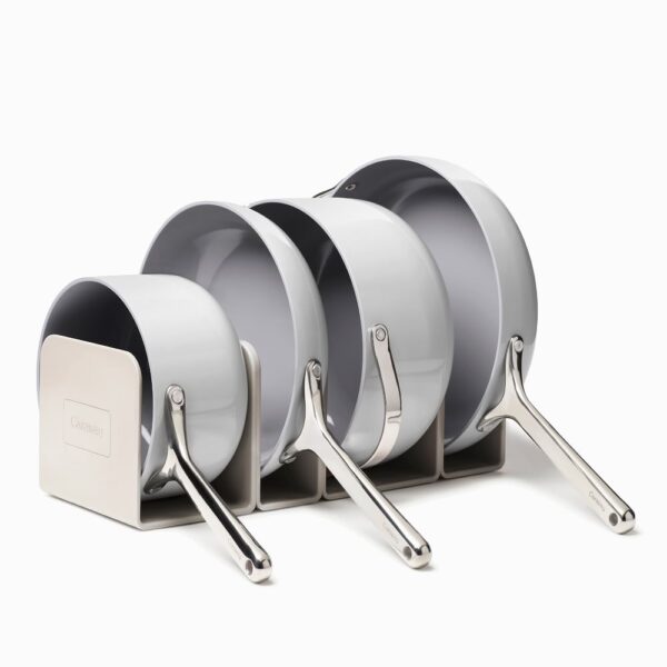 Caraway Ceramic Non-Stick Cookware & Storage Set - Gray