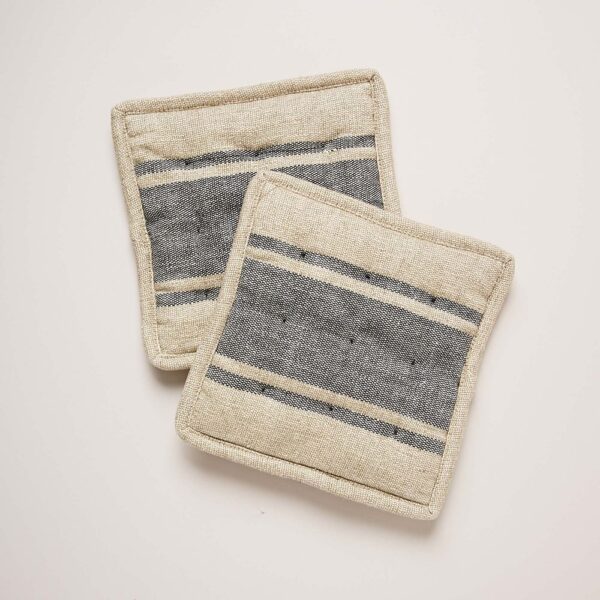 Farmhouse Pottery Stripe Potholders