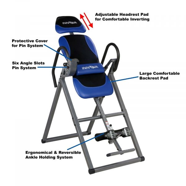 Inversion Table for Back Therapy, Heavy Duty Adjustable Stretcher, Pain Relief - Image 2